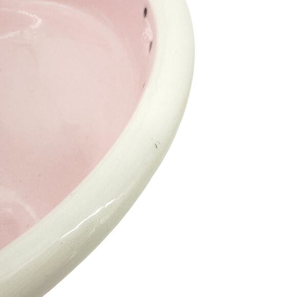 PET BOWLS Ceramic Small Pink Set of 2 - Picture 7 of 7